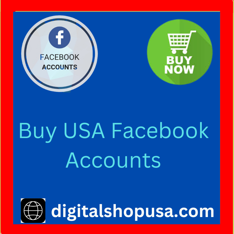 Buy USA Facebook Accounts - 100% Real USA Facebook Accounts